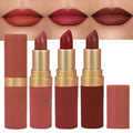 3Pcs Metallic Lipstick for Women,Lightweight Shimmer Frosted Lipstick,Glitter Lip Gloss Stain Long Lasting Waterproof Smudge Proof 24 Hour Full Coverage Lip Makeup,Vegan（04,05,06)