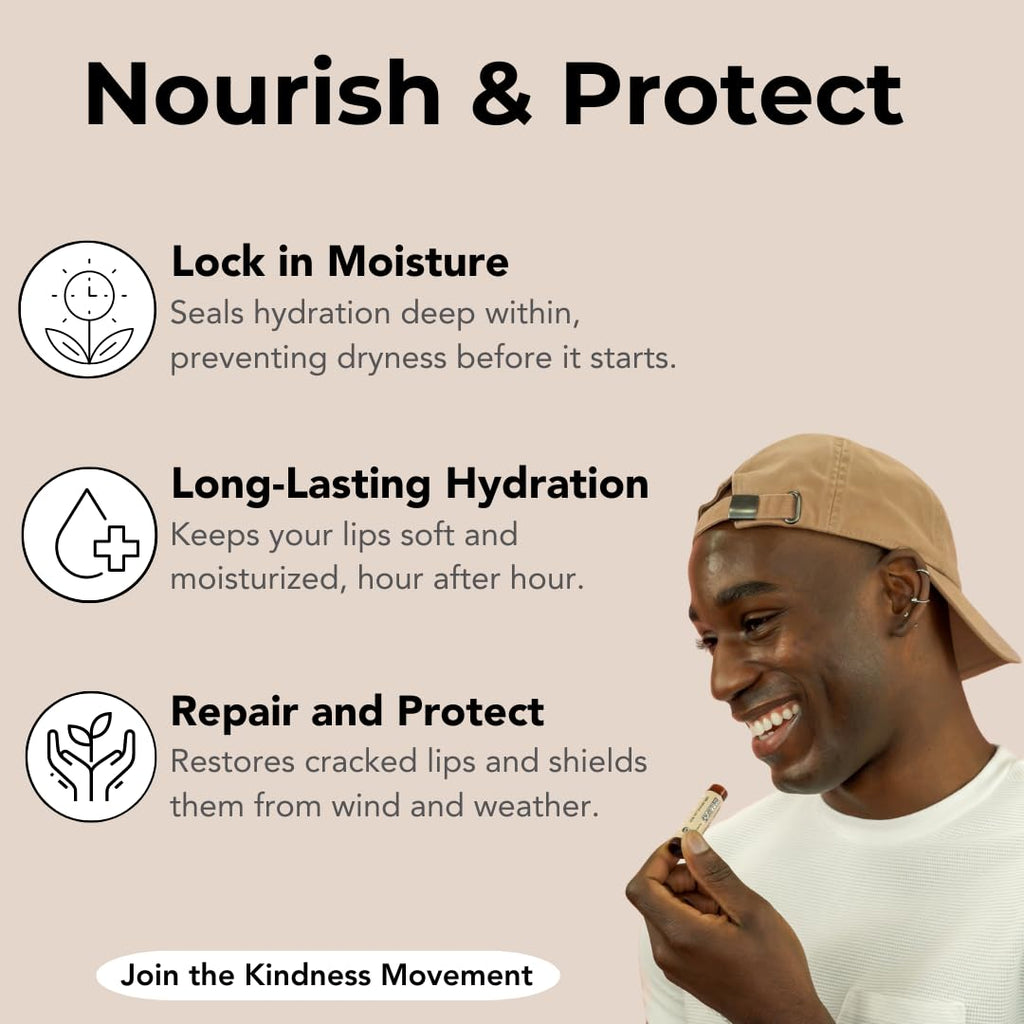 Kind Lips Organic Watermelon Lip Balm 2-Pack – Natural Moisturizing Chap stick Alternative – Gluten Free, Grain Free, Made in USA – Hydrating Lip Care with Organic Oils & Beeswax