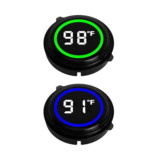 2 Pack Waterproof Floating Water Thermometer for Ice Bath, Swimming Pool, Bathtub