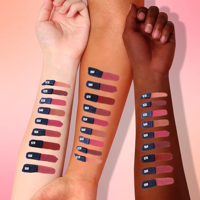 Lip Stain Peel Off – Wipe-Off Lip Stain Tattoo | Long Lasting Waterproof Lip Tint, High-Pigment Matte Lip Color, Smudge & Transfer Proof Lip Stains Masque, Kiss-Proof All-Day Lip Makeup 07#