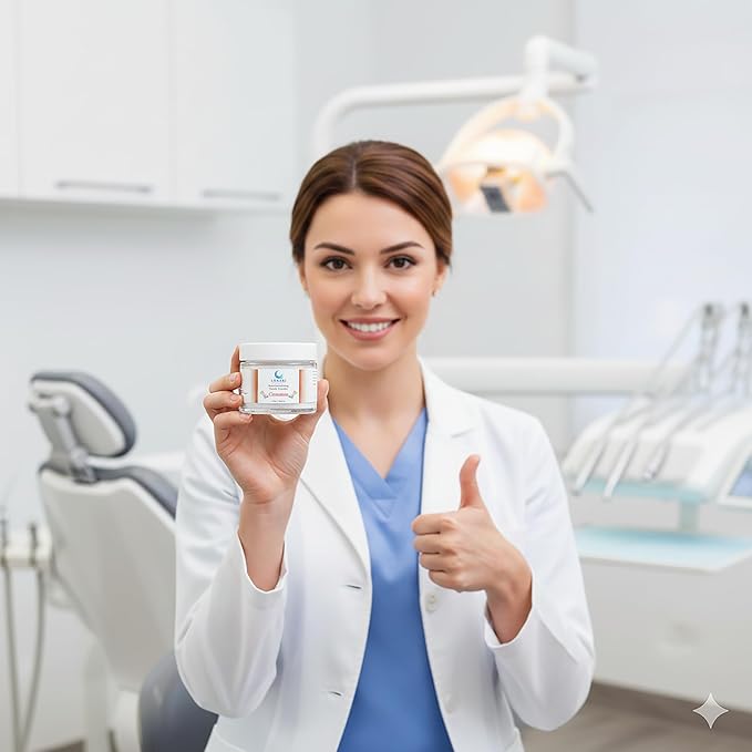 Remineralizing Cinnamon Nano-Hydroxyapatite Tooth Powder- Sensitive Teeth, Natural Fluoride-Free Whitening Toothpaste w/Bentonite Clay, Calcium Carbonate, Essential Oils, Vegan,Made in USA (Cinnamon)