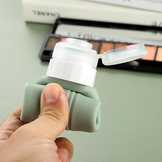 Travel Bottles for Toiletries, Tsa Approved 3oz Travel Size Containers BPA Free Leak Proof Refillable Liquid Silicone Squeezable Travel Accessories for Shampoo Conditioner Lotion (4 Pack)…