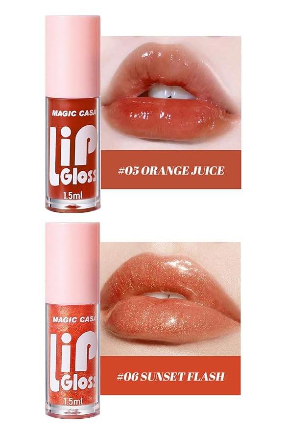 Yasovigi Lip Stain Lip Oil Plumping Lip Tint Moisturizing Lip Gloss, Transparent Lip Balm Care Stick Nourishing Repairing Non-sticky, Moisture&Lighten Lip Lines