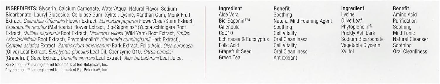 Nature's Answer Periobrite Kids Toothpaste 4 Ounce - Vegetarian, Non GMO, Gluten Free, Fluoride Free, with Xylitol, Natural Strawberry Flavor - Supports Oral Wellness for Kids, Children, Toddlers