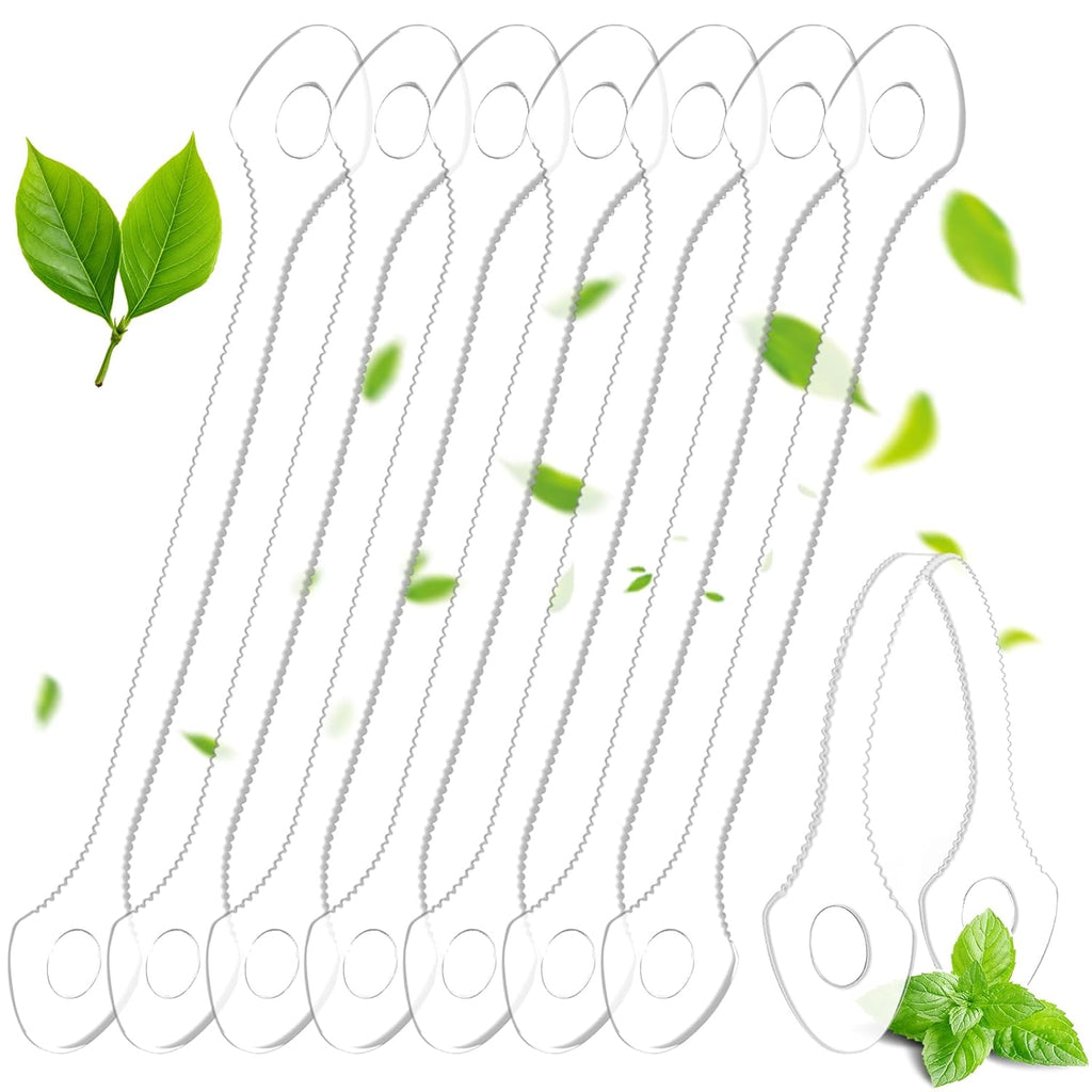 25 Count Disposable Tongue Scraper, Plastic Tongue Cleaner for Adults and Kids, Tongue Scrubber for Oral Care, Promote Fresh Breath