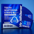 Teeth Whitening Strips, Professional Tooth Whitening Kits: 44 Strips 22 Packs Teeth Whitening Strips, Dentist-Approved, Peroxide-Free, Enamel Safe, Sensitivity Free Formula