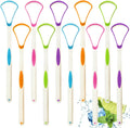 Tongue Scraper Cleaner 100% BPA Free Tongue Scrapers for Adults, Kids, Healthy Oral Care, Easy to Use, Help Fight Bad Breath