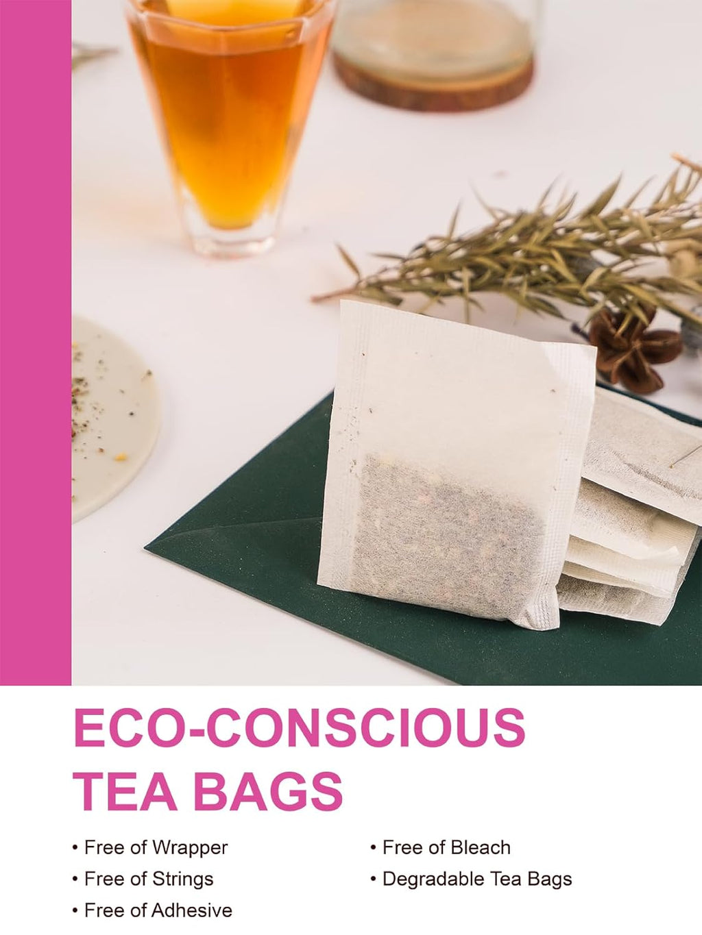 TeeLux Roasted Dandelion Root Tea with Milk Thistle & Peppermint, Smooth & Refreshing Flavor, Caffeine Free, 50 Count