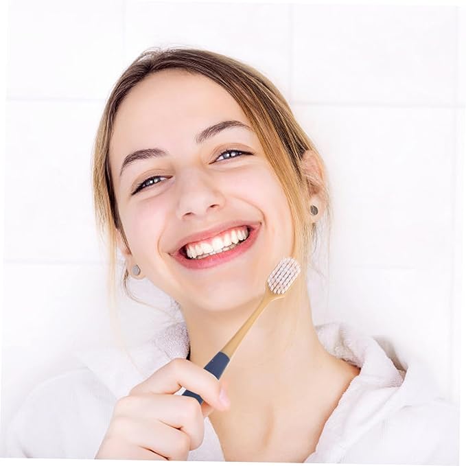 36Pcs Compact Wide Head Toothbrushes for Adults Soft High-Density Bristles Deep Clean Oral Care Ergonomic Travel Tooth Brushes Household