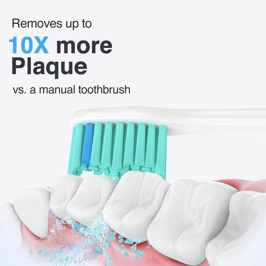 Replacement Toothbrush Heads for Philips Sonicare Replacement Heads E-Series, Essence, Xtreme, Elite, Electric Replacement Brush Head for Phillips Sonicare, for Philips Sonic Care Toothbrush,4 Pack.