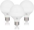 Simba Lighting LED Vanity Globe G25 (G80) Light Bulb for Bathroom, Makeup Mirror | Decorative White Frosted Cover, 8W, 60W Equivalent, 120V, Standard E26 Medium Base, Warm White 2700K, Pack of 3