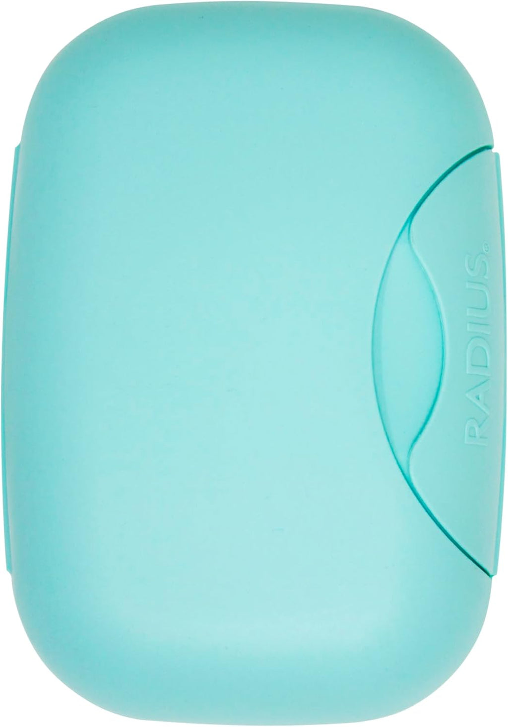 RADIUS Travel Case Value Pack, 3 Count (Toothbrush, Razor, Soap), BPA-Free Recycled Plastic, Portable for Bathroom, School, Home, Camping - Mint Green