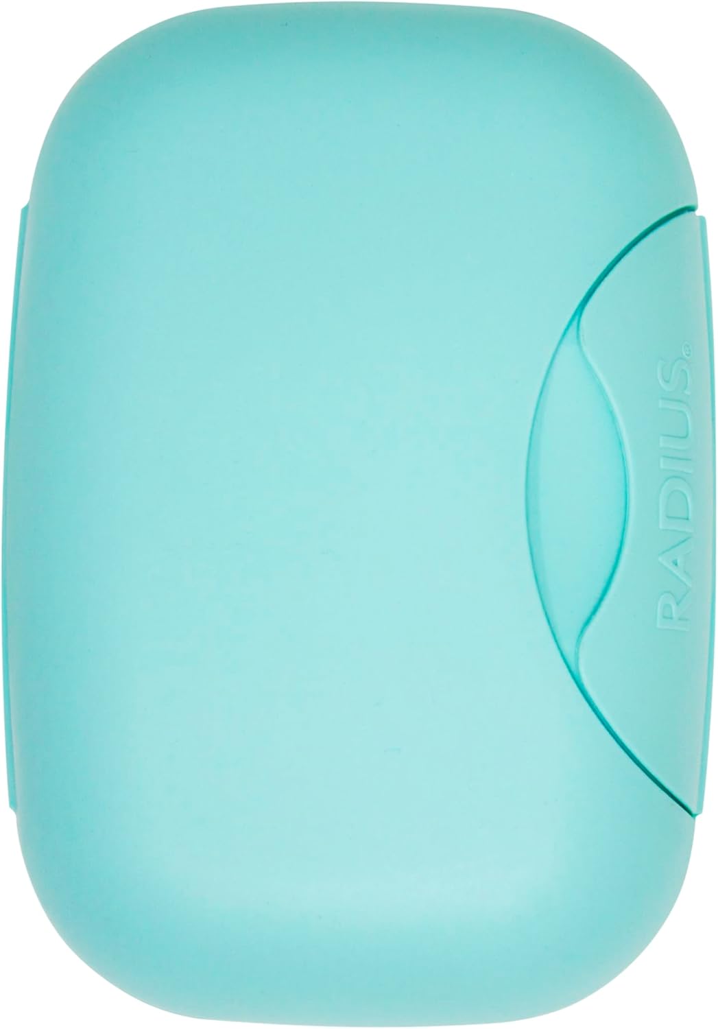 RADIUS Travel Case Value Pack, 3 Count (Toothbrush, Razor, Soap), BPA-Free Recycled Plastic, Portable for Bathroom, School, Home, Camping - Mint Green