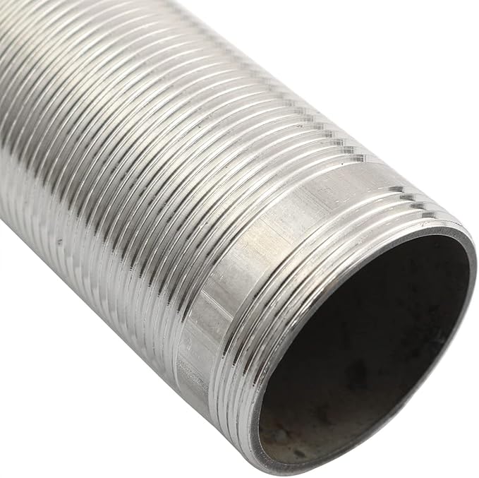 Faucet Mount Extension Shank 6" x 1.25" Bathroom Installation Faucet Accessories Lengthen Fixed High Foot Stainless Steel Basin Faucet Fittings Tap