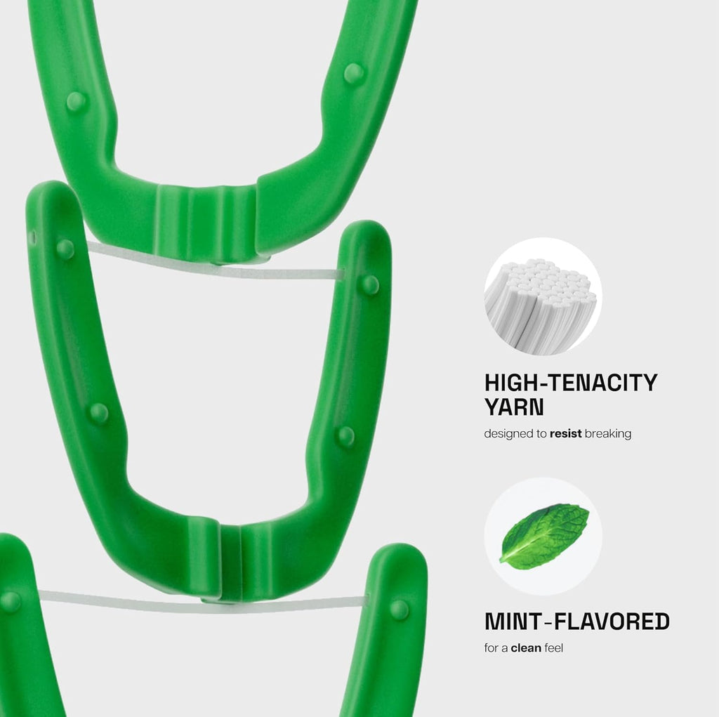 REACH Ultraclean Access Flosser Refill Heads, Mint, Plaque Remover for Teeth, Shred Resistant, for Hard to Reach Areas, Oral Care, PFAS Free, for Adults & Kids, 1 Pack, 28 Count