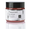 Peppermint Lip Polish, 1 oz by Nabila K - Hydrating Lip Exfoliator & Moisturizer with Honey and Vitamin E for Dry and Chapped Lips - Cruelty-Free, Real Sugar, Made in USA