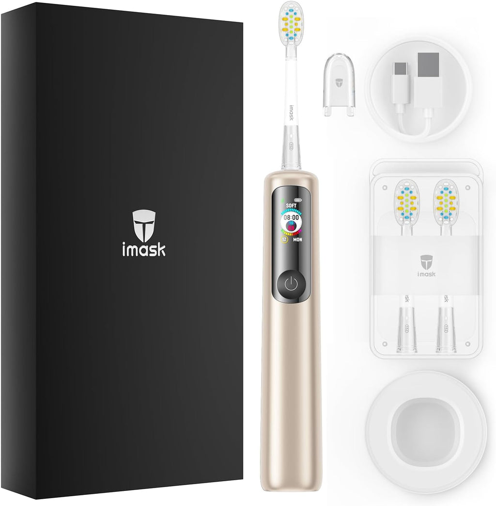 imask 3/3pro Intelligent Electric Toothbrush (imask3 Champagne Gold)