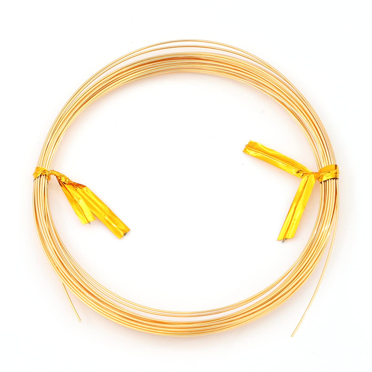 18K Gold Plated Wire 0.6mm 5 Meters Bead Cord for Bracelet Necklace Charm Beading Jewelry Making Findings