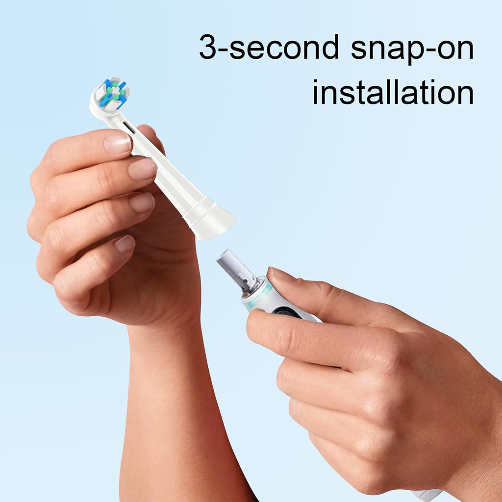 Toothbrush Replacement Heads for IO 2/3/4/5/6/7/8/9/10 Series Electric Toothbrush,Replacement Brush Heads Compatible with Oral B,8 Count