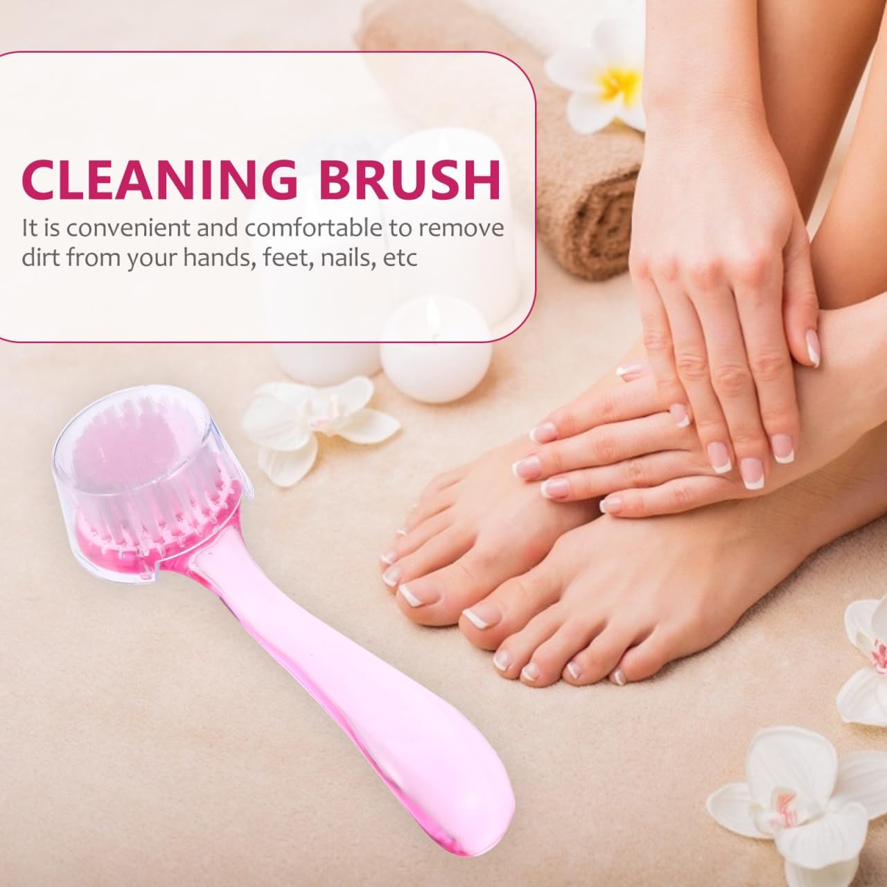 NOLITOY 10pcs Facial Cleansing Brush, Soft Bristle Exfoliator Wash Scrubbers for Skin Care Makeup Removal