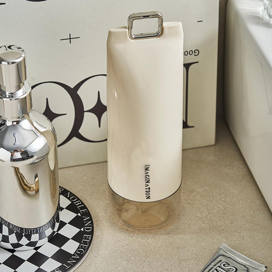 Portable Travel Toothbrush Holder Leak-Proof Toothpaste Storage Case Compact Bathroom Organizer for Camping, School, Business Trips - Toothbrush & Paste Container for Travel