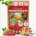TOG999 Red Raspberry Leaves Tea Bags with Spearmint Flavor for Hormone Balance Natural Menstrual Cycle Support, 40 Count, Natural Material Tea Bags, No Sugar, No Caffeine, Vegan