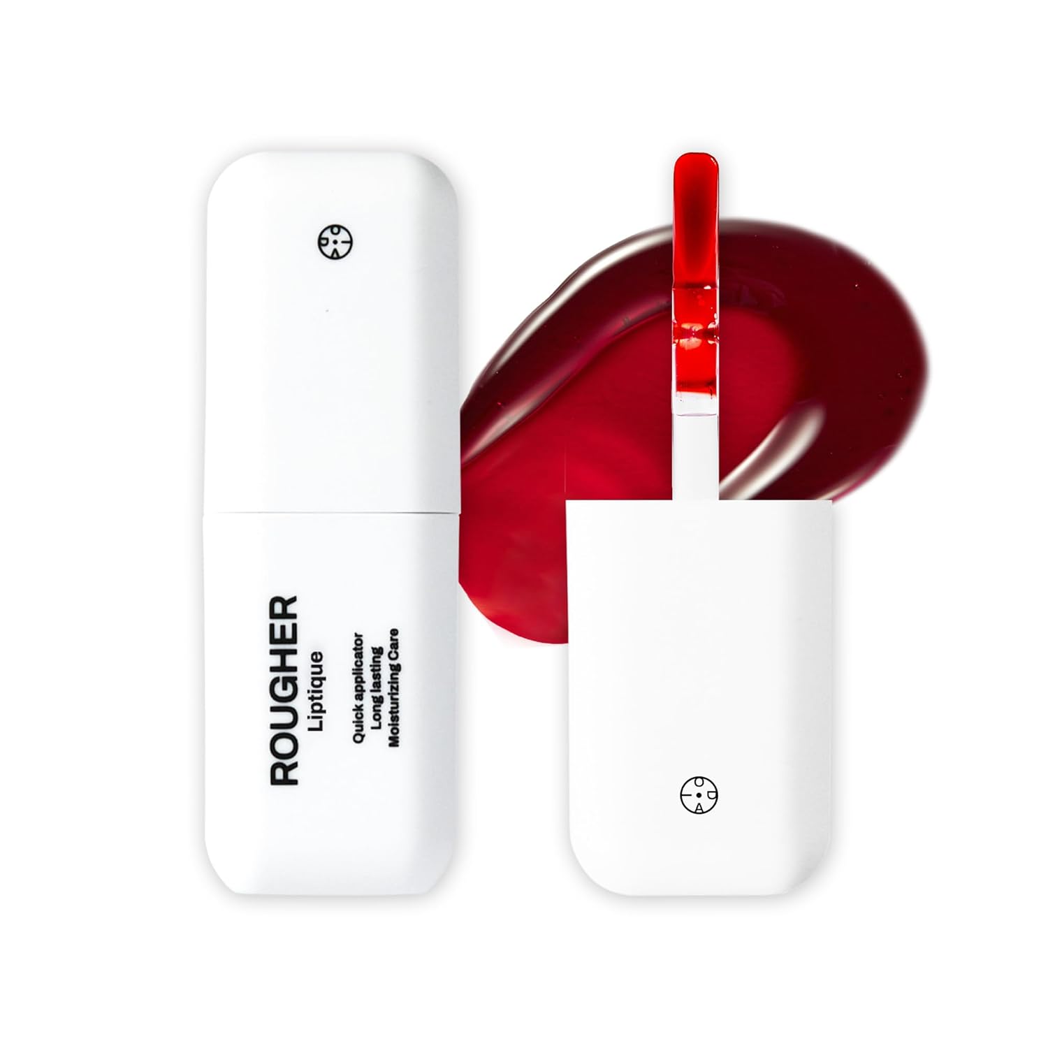 All-Day Lip Set – Liptique (001 ROUGHER) Long Lasting Peel Off Lip Stain & Lip Glow Nourishing Oil