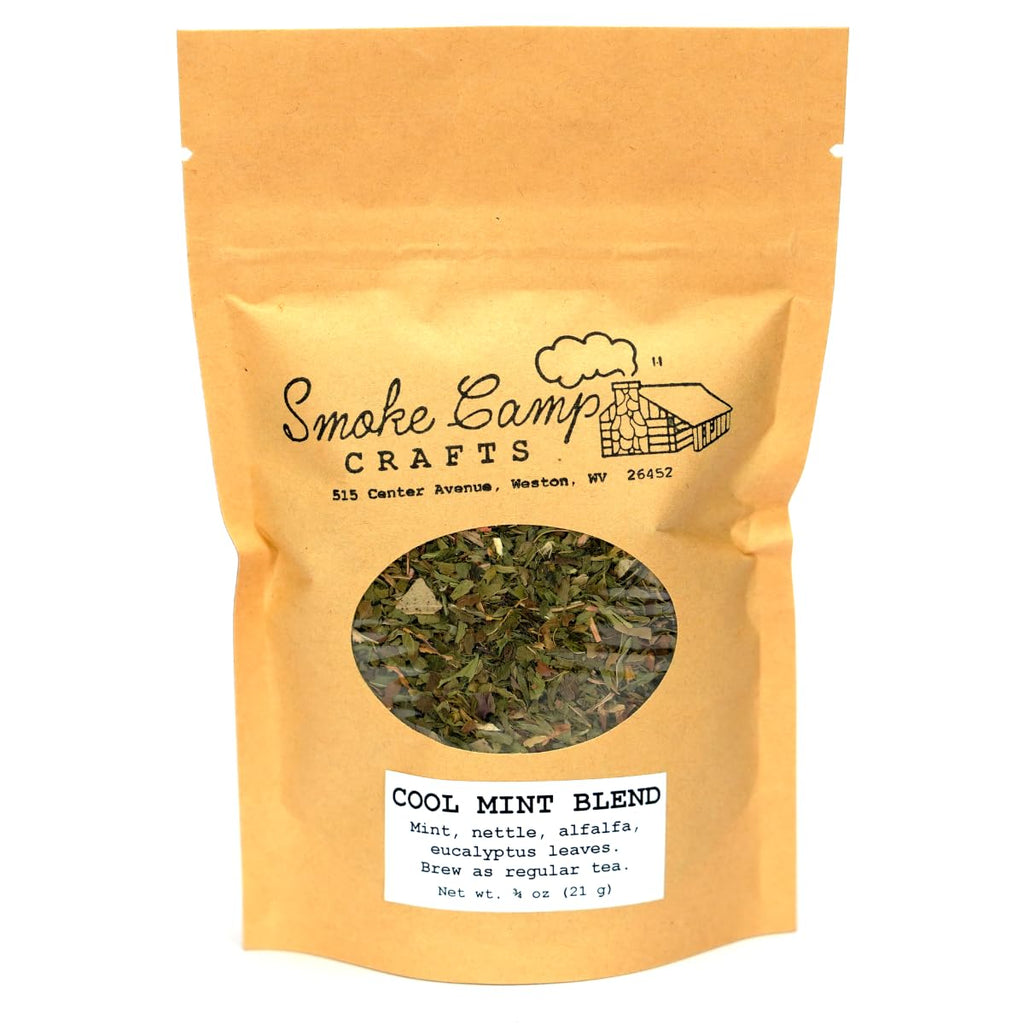 Smoke Camp Crafts Herbal Tea Blend - Cool Mint Blend, 3/4 oz (21 g)