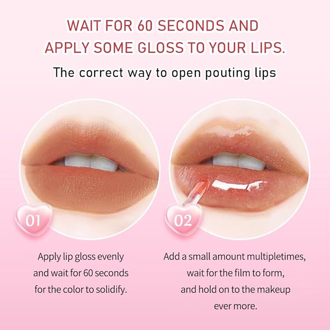 Dual-Ended Lip Stain & Lip Oil – 2-in-1 Matte Color and Hydrating Gloss, Long-Lasting Non-Sticky Lip Tint, Nourishing Moisture & Glassy Shine for Day-to-Night Looks 01#