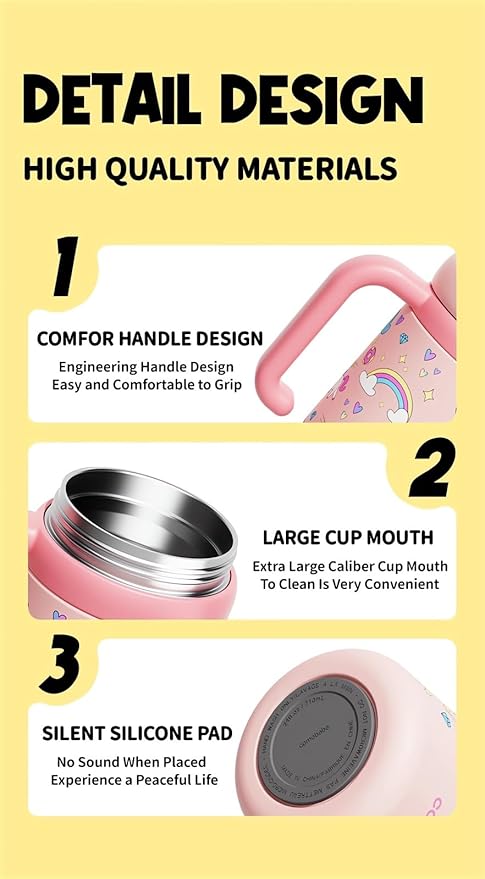 Stainless Steel Whale Fountain Tumbler with Handle 2025 Drinking Cup with Whale Squirt Insulated Travel Tumblers Kids Weighted Sippy Cup No Spill Cute Water Bottle with Lids and Straws Leak Proof (A1)