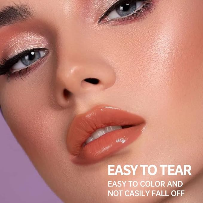 Matte Lip Liner Peel Off Lip Stain, Long Lasting Peel Off Lip Liner Stain, Peel-off Lip Gloss For All Skin Types, Transfer-proof Highly Pigmented Color Waterproof, 01#(01#, Pack of 1)