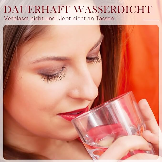 2026 New 12 Colors Lips Staining Lip Oil, Cream Texture Lipstick Long-Lasting Moisturizing Lip Oil, Upgrade Waterproof Lipstick Creamy Lip Gloss Non-stick to Cup (#4)