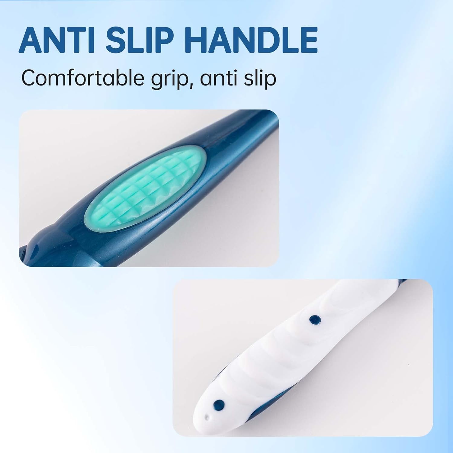 Medium, Spiral, Wavy Head Adult Toothbrush deep Cleaning to Remove Smoke and Tea Stains 4-Piece Set.