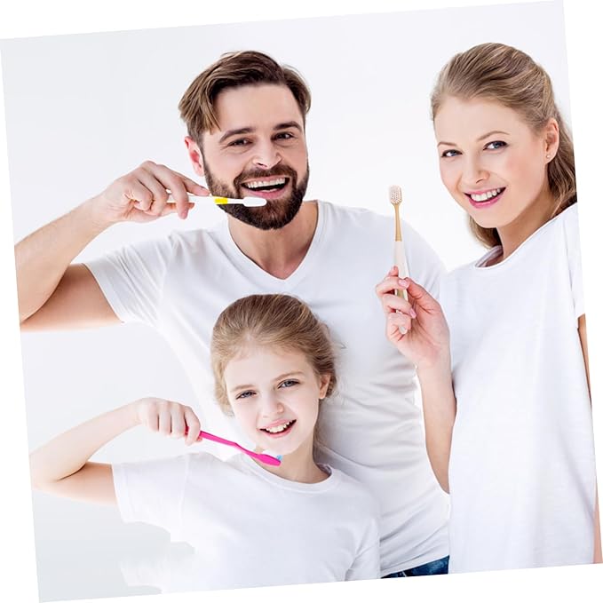 36Pcs Compact Wide Head Toothbrushes for Adults Soft High-Density Bristles Deep Clean Oral Care Ergonomic Travel Tooth Brushes Household