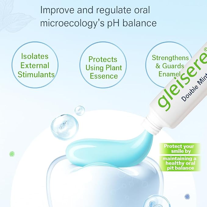 Double Mint Whitening Toothpaste 2 Pack, Intense Stain Removal for Yellow Teeth, Coffee Tea Wine & Smoker Stains, Deep Clean Anti-Plaque Fresh Breath Toothpaste, 100g Tubes