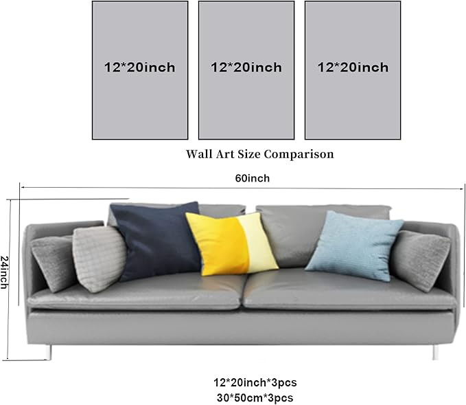 NATVVA 3 Pieces Beauty Procedures Wall Art Canvas Prints Beauty Treatment Makeup Poster Painting Pictures for Beauty Salon Fashion Studio Decor with Wooden Inner Frame