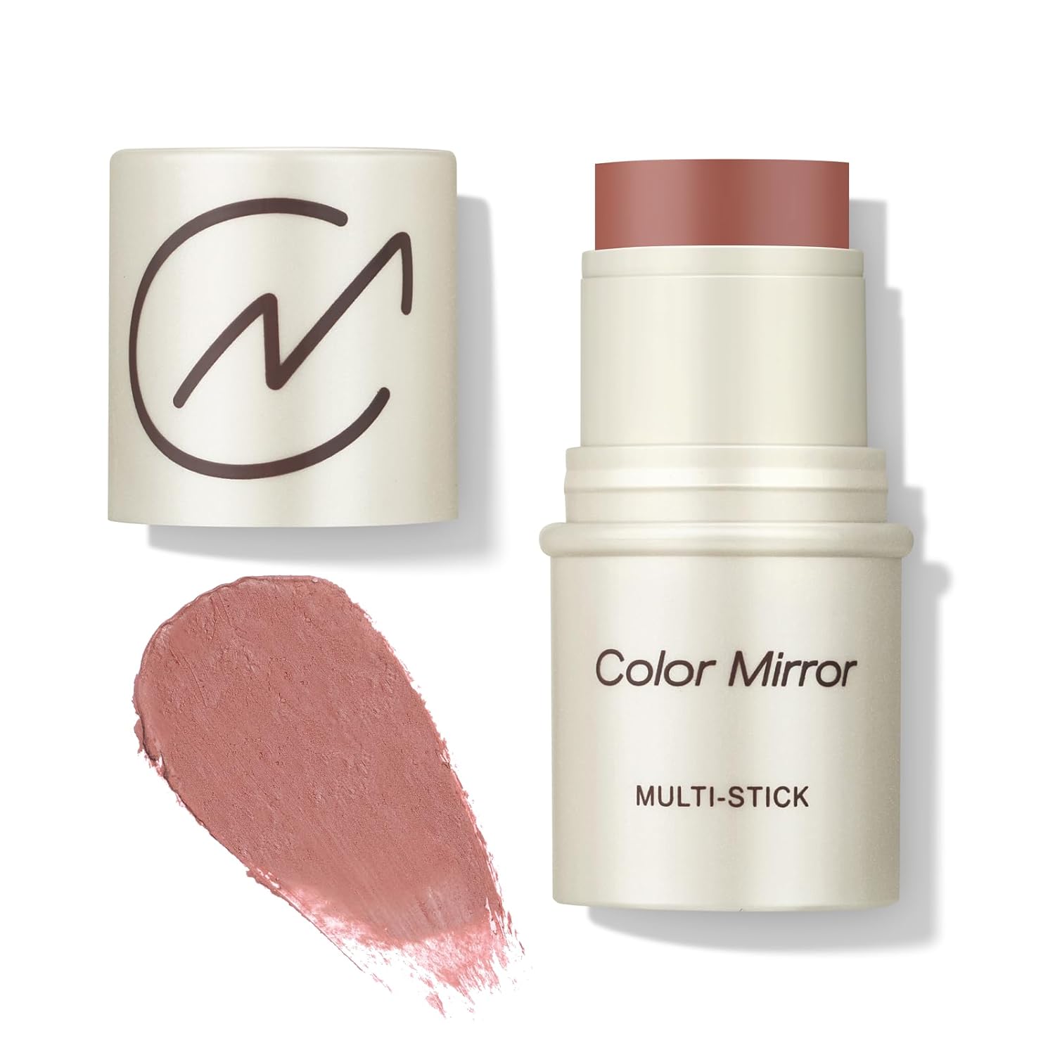 Multi-Use Makeup Stick - Blush, Lipstick, Eyeshadow & Highlighter For All Skin, Buildable Color, Long-Lasting, Lightweight, Natural Soft Finish(28 Red Bean Matte), 0.158 oz