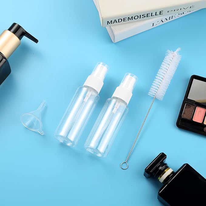 16 Pack Travel Bottles for Toiletries, Large 6oz Silicone Travel Containers, Leak Proof Refillable Liquid Shampoo And Conditioner Travel Essentials