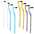 8 Pcs Tooth Stain Eraser Tartar Polisher Stain Removers Dental Plaque Tartar Eraser Plaque Tool Professional Dental Picks Cleaning Professional Tools for Oral Care （lBlue White Yellow Gray）