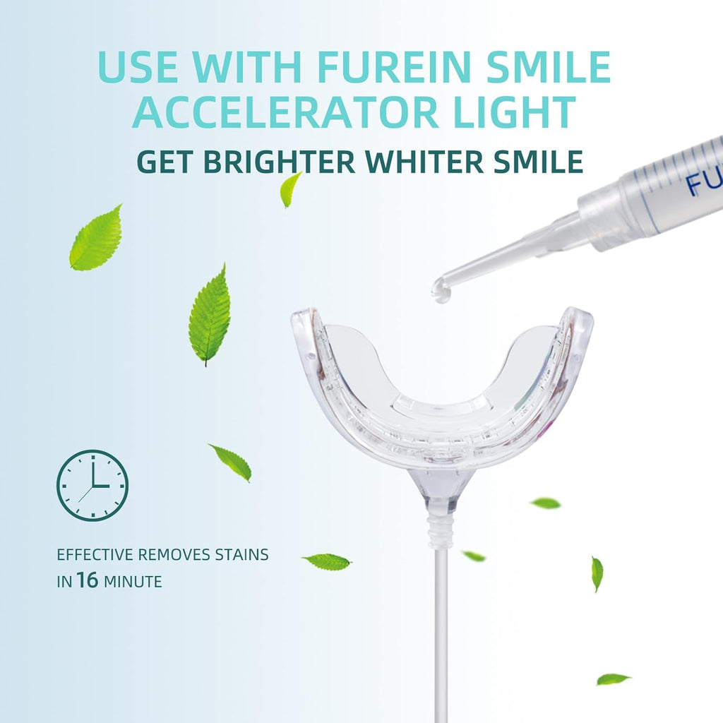 Teeth Whitening Gel Refills 10PCS Tooth Whitener 48+ Treatments -Removes Years of Stains 35% Carbamide Peroxide
