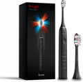 BIOLIGHT Illume Sonic Electric Toothbrush with Red & Blue Light Therapy – Professional Whitening, Gum Care & Advanced Oral Hygiene - Black