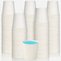 tchrules 1000pcs Bathroom Paper Cups, Disposable Mouthwash Cups Mini Paper Cups for Home, Office, School, Hotel & Travel(1000, 3 oz)