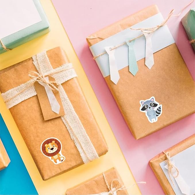 2 Roll Animal Stickers for Kids,1 Inch Cute Reward Sticker in 16 Patterns,Teacher Supplies for Classroom,Incentives Sticker Bulk for Kids,1000 Pcs Motivational Stickers for Party Favors