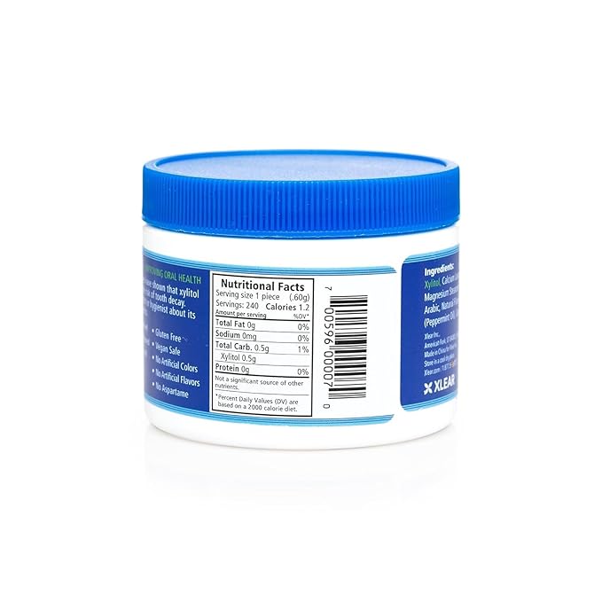 Spry Xylitol Peppermint Sugar Free Candy - Promote Oral Health, Increase Saliva Production, Stop Bad Breath, Non-GMO, Gluten-Free, 240 Count (Pack of 3)