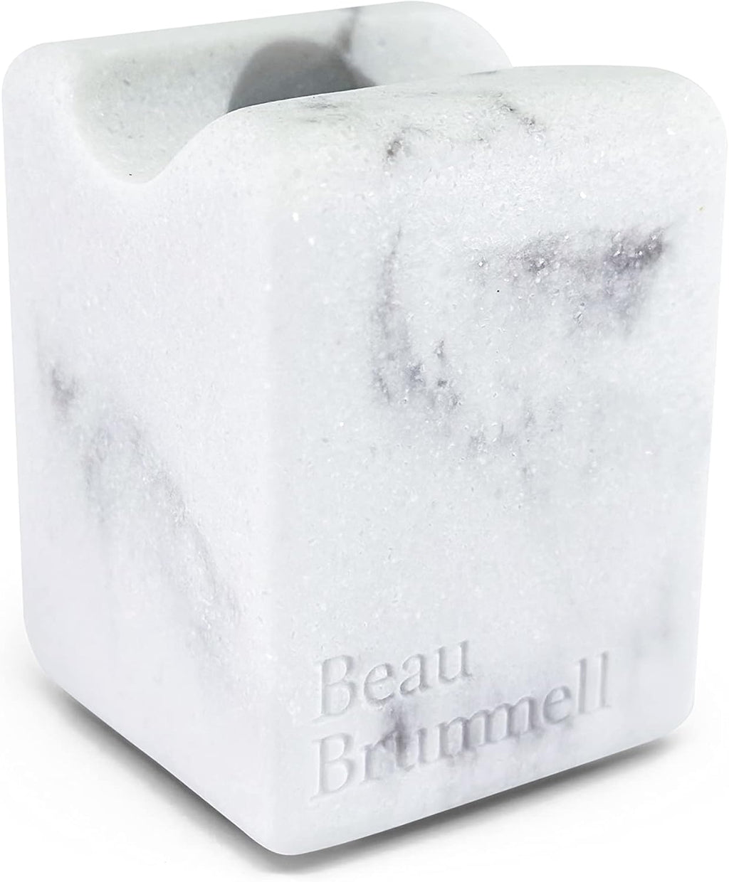 Multi-Purpose Bathroom & Desk Stand Holder | for Toothbrush, Shaving Razor, Makeup Brush, Pen, Pencil | Great for Travel & Home Use | 2" H x 1.5" W x 1.5" D | 1-Pack