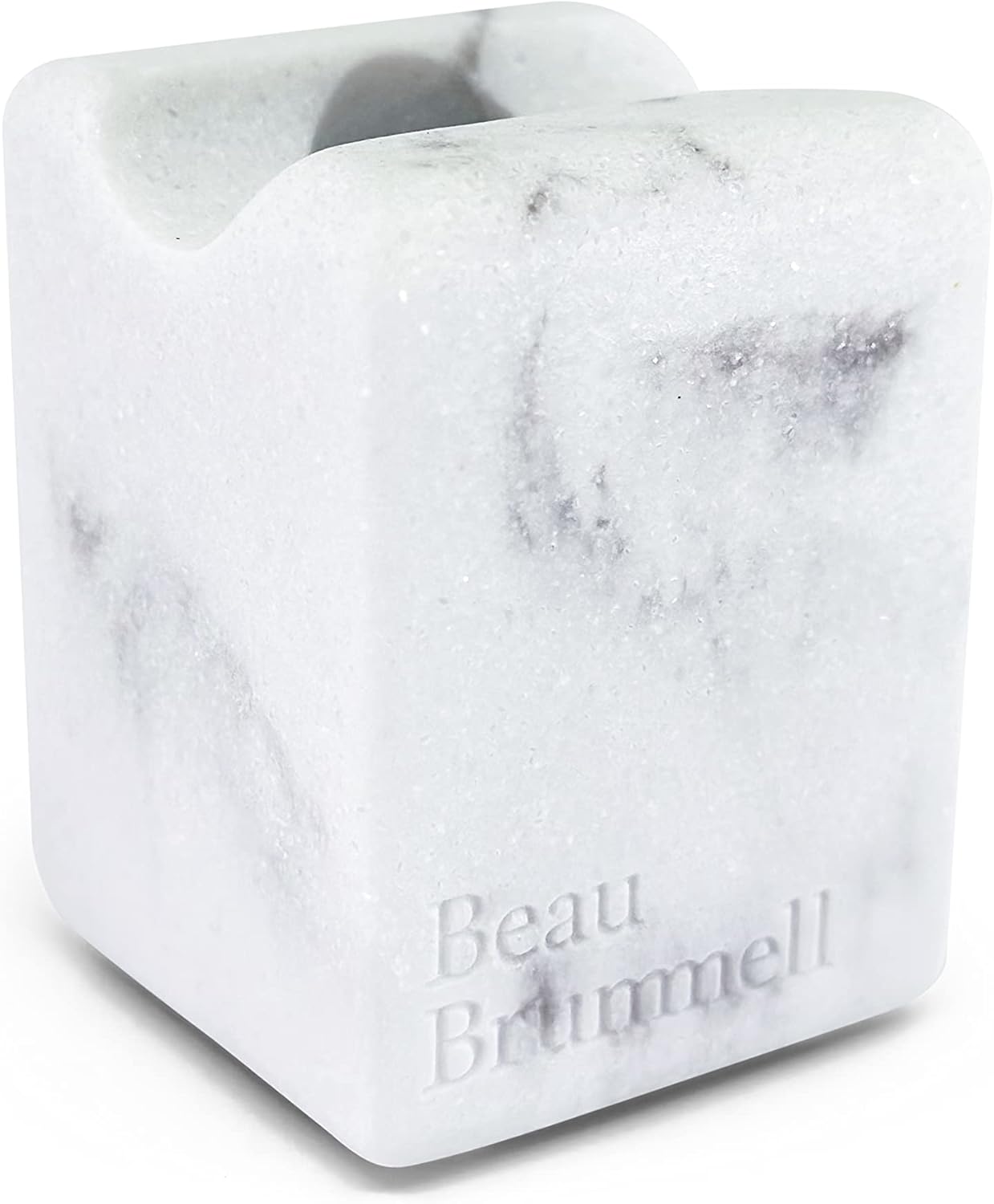 Multi-Purpose Bathroom & Desk Stand Holder | for Toothbrush, Shaving Razor, Makeup Brush, Pen, Pencil | Great for Travel & Home Use | 2" H x 1.5" W x 1.5" D | 1-Pack