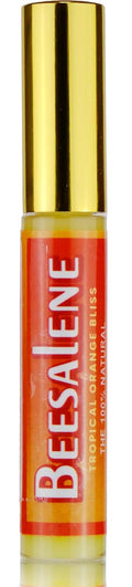Beesalene Lip Wand Moisturizer - 100% Natural Alternative to Petroleum Jelly - Scented Unpetroleum Lip Balm Jelly (0.33 oz / 10 ml, Tropical Orange Bliss)