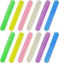 12PCS Plastic Toothbrush Case Six Colors Portable Dust-proof Toothbrush Cases Toothbrushes Holder for Daily and Travel Use (12)