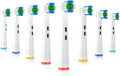 Replacement Toothbrush Heads Compatible with Oral B Electric Toothbrushes, 8 Count, Small Round Head for Pro Series, Refills for Braun Model 3756 3757 3744 3765 4729 4731