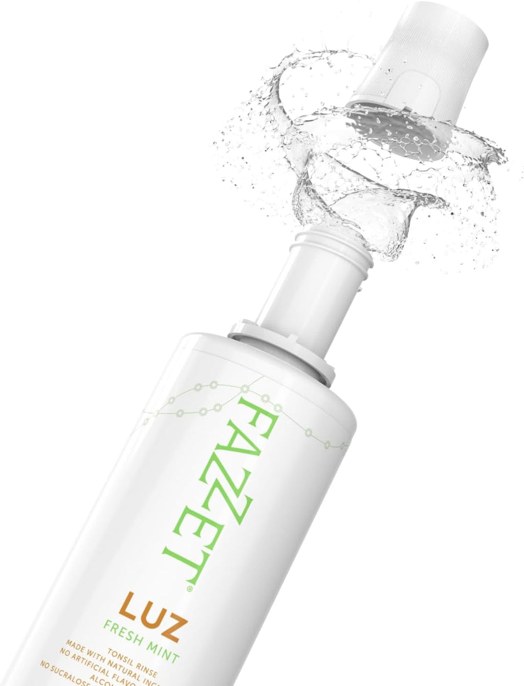 Tonsil Stone Mouthwash for Stone Remover – Tonsil Stone Removal, Treatment of Natural Tonsil Stone, Combat Bad Breath & Get Rid of Dry Mouth – Gluten Paraben & Alcohol Free, Fresh Mint FAZZET LUZ